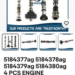 4 Pcs Engine Camshaft Z 
