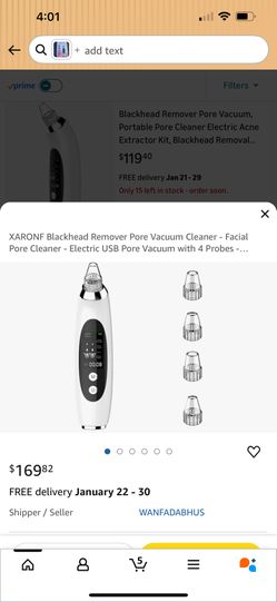 Black Head Remover Vacuum