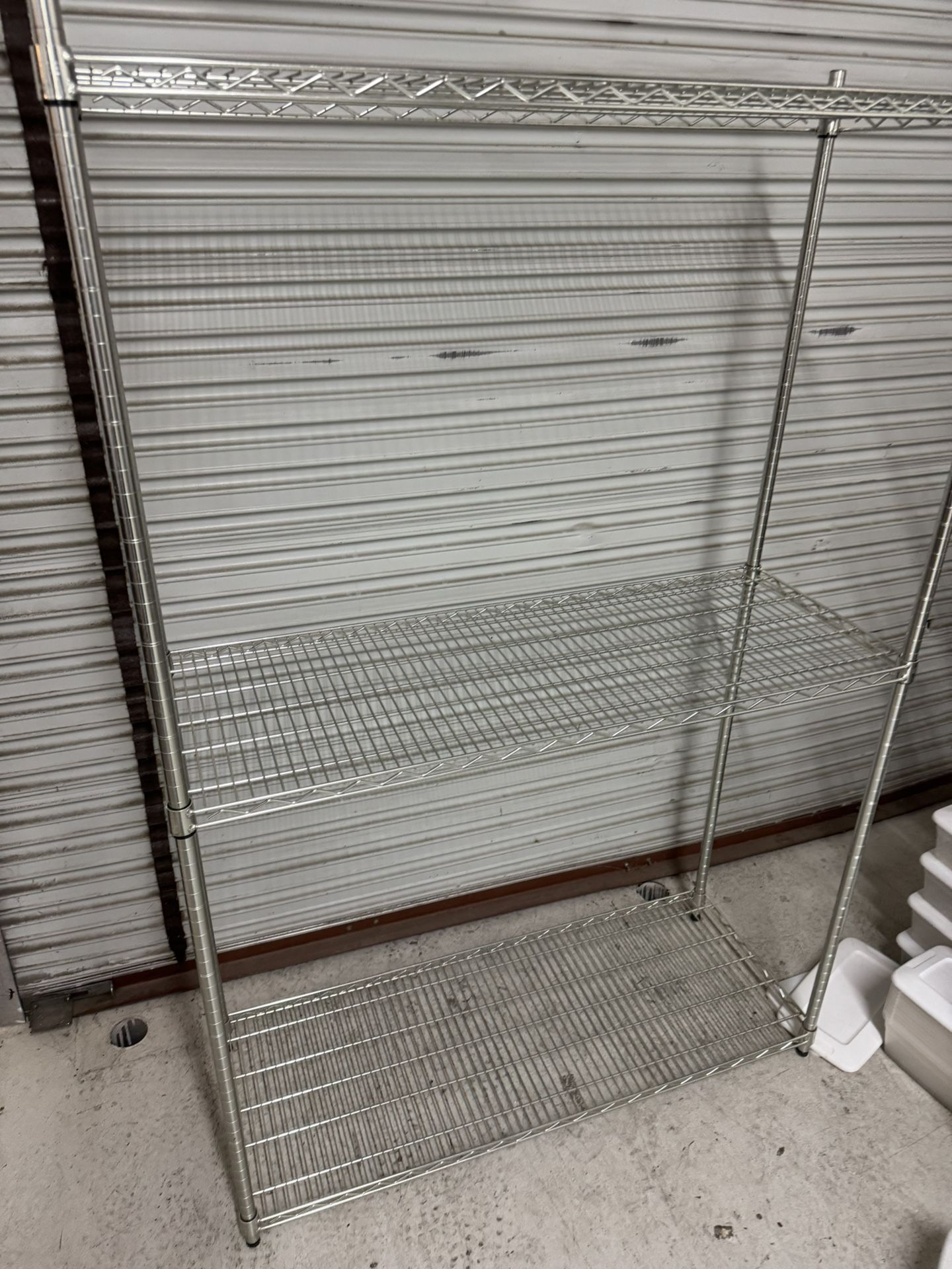3-tier Heavy Duty Wire Shelving Rack 48”x72”x18”