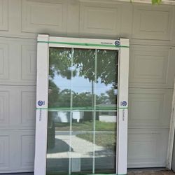 Brand New 35.5W x 61H PGT Picture/Fixed Window.
