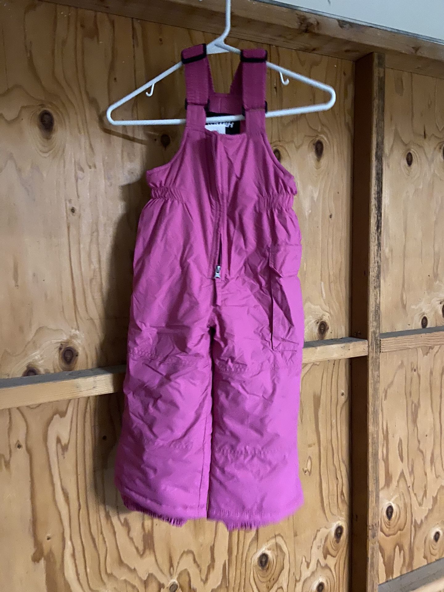 4t girls snow overalls