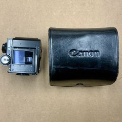 Canon Servo EE Finder For F-1 Film Camera Cam Vintage Viewfinder Automatic Shutter Priority Exposure Pentaprism Lens Lenses Display Shooting Photo 