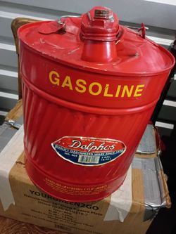 Vintage gas can for your man cave or as a display in your garage