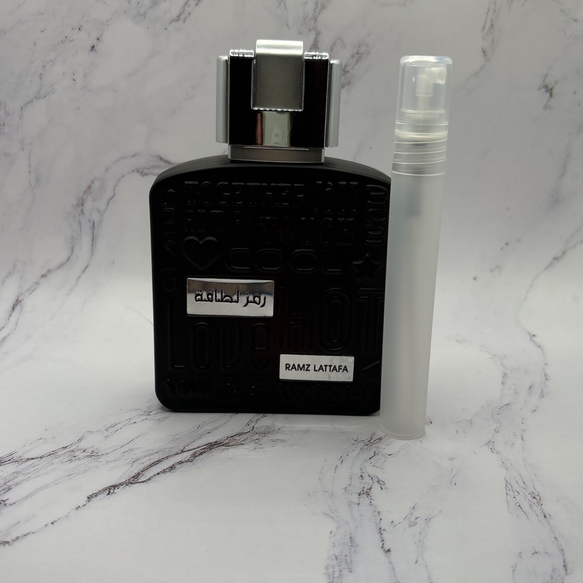 10ml Lattafa Ramz Silver Sample