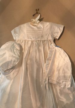 Christening family gown- 100%silk