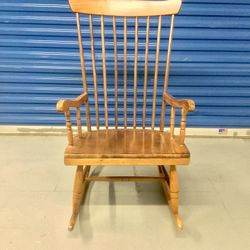 Wood Rocking Chair - Will Deliver