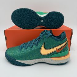 Size 7.5 - Nike Zoom LeBron NXXT Gen Geode Teal