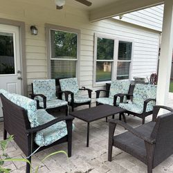 Aaliah 8 Person Outdoor Patio Furniture 