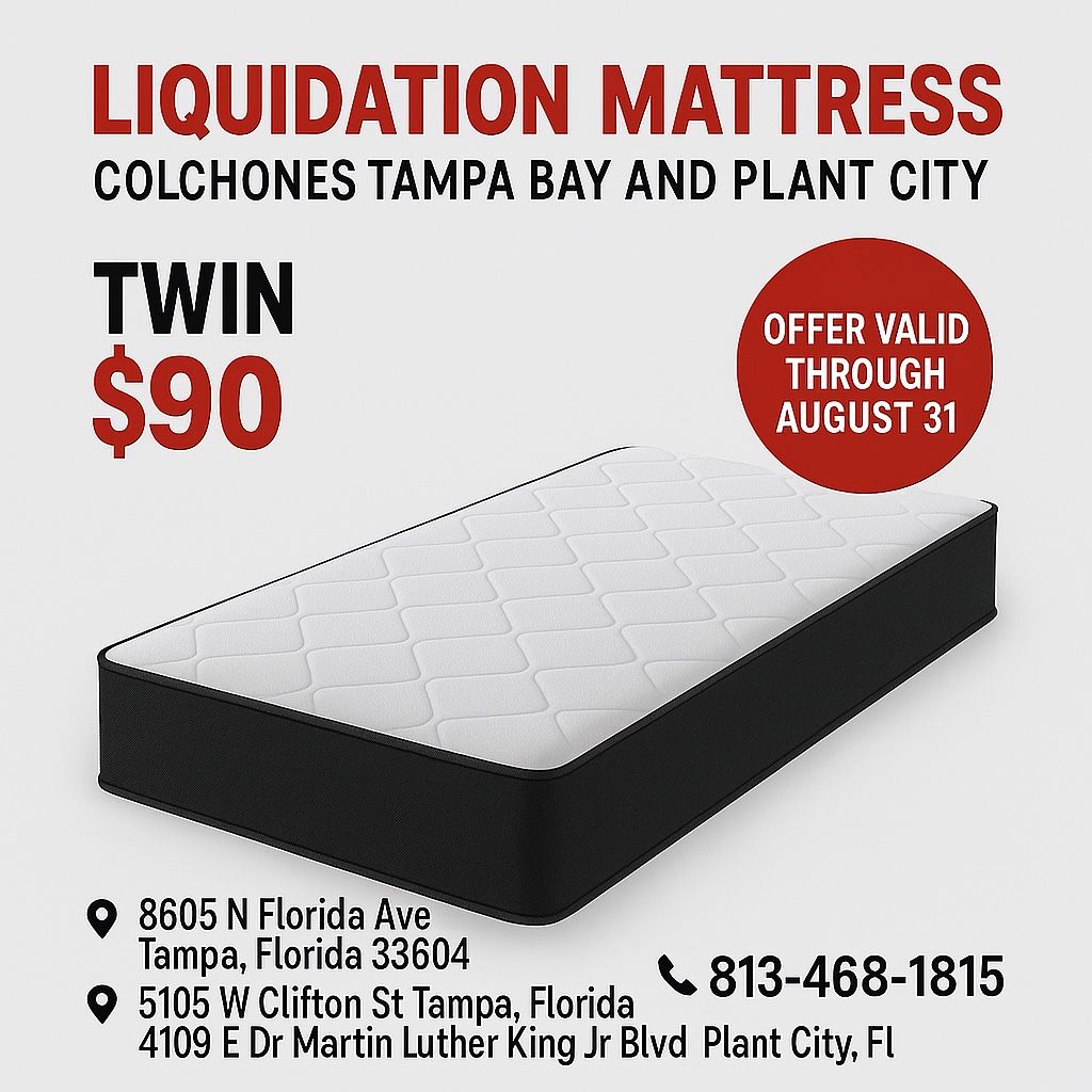 NEW MATTRESS SPECIAL PROMOTION MEMORIAL DAY 