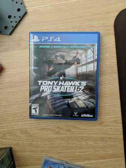 Tony Hawk Pro Skater 1 + 2 Ps4