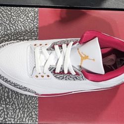 Jordan 3 Retro (cardinal red)