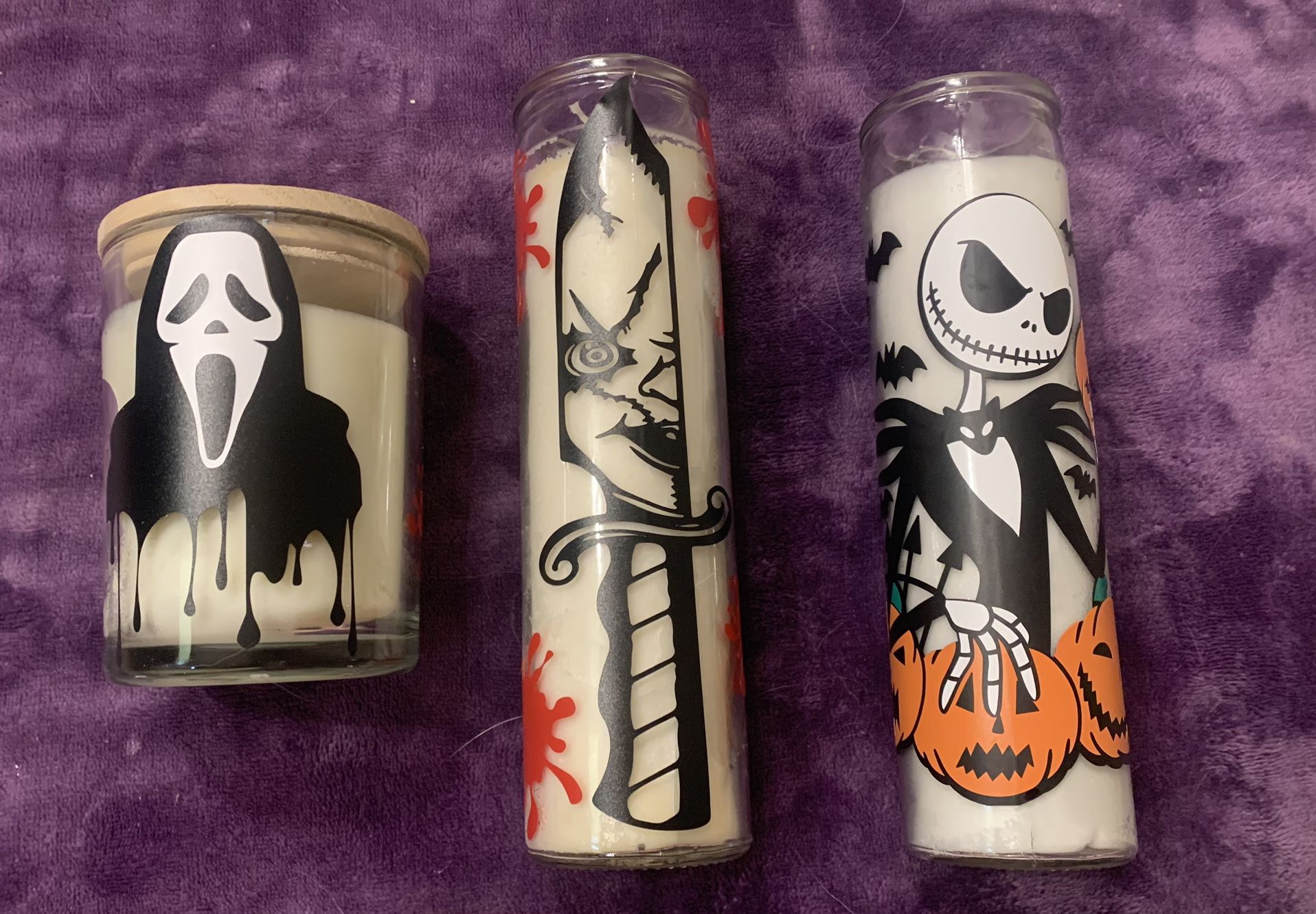 Halloween Horror Candles 