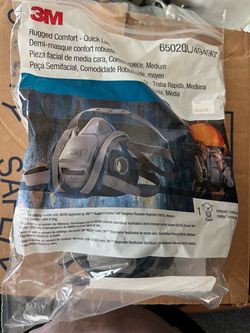 3m half piece respirator