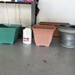 Square Planter 15$