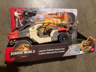 Jurassic World Battle Vehicle Set