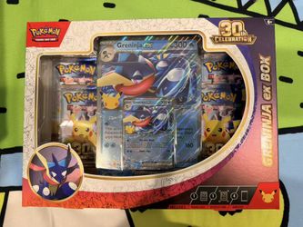 30th Celebration ex box (Sylveon or Greninja)