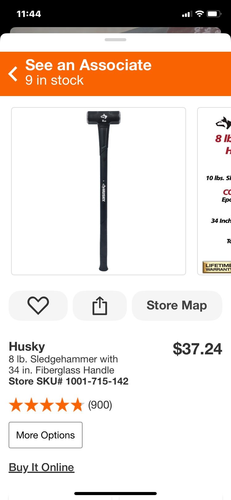 8 Pound New Sledgehammer Husky Brand New 🆕 In South Scottsdale 