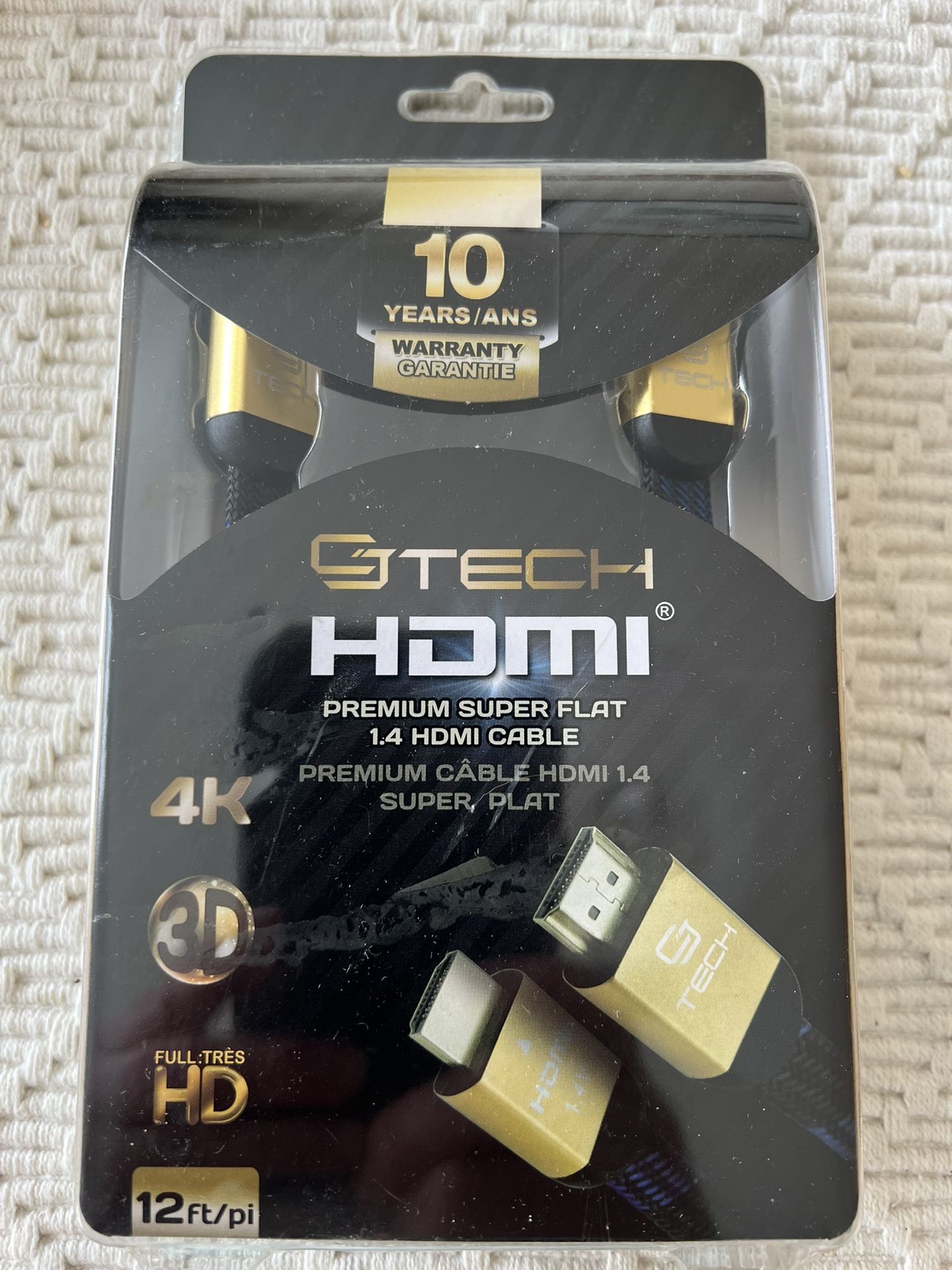 GTech HDMI Cable 12ft