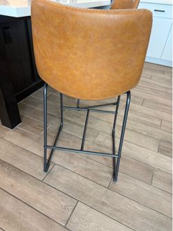 Modern mid century Bar stools 36”