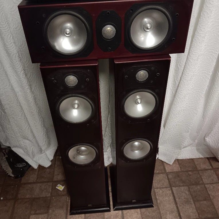 Monitor Audio Silver Series Floorstanding And Center Speakers