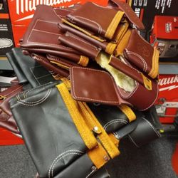 WAXWING ONE PIECE TOOL BELT SYSTEM 100% BUFFALO LEATHER EACH