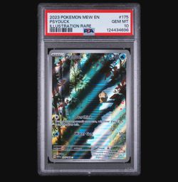 psyduck 151 psa 10 english