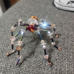 Xmas  Spiders Glass Beads , Crystal  Beads, Can Do Special Colors  , Ready For Your Xmas Tree