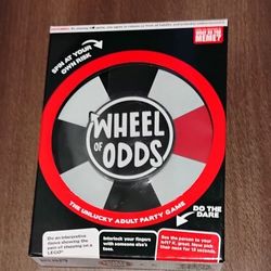 WHEEL of ODDS adult party game - New