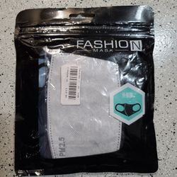 Face Mask Double Layer, WITH FILTER, Reusable and Washable Unisex BLUE Color