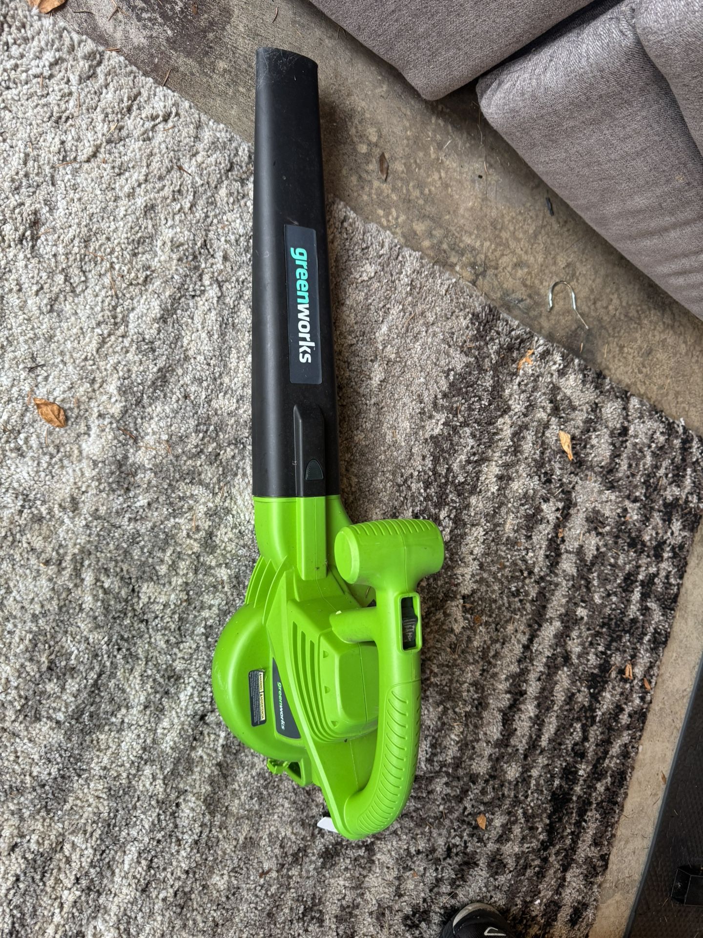 Pending- Greenworks Leaf Blower