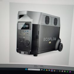 Ecoflow Delta Pro 3600w Solar Electric Generator