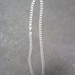 925 Italian Silver 9mm  Necklace 