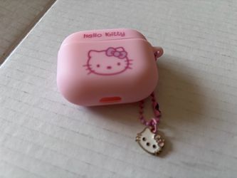 Pink Hello Kitty Theme Cover for Air’ Pods NEW