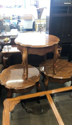 Three nightstands