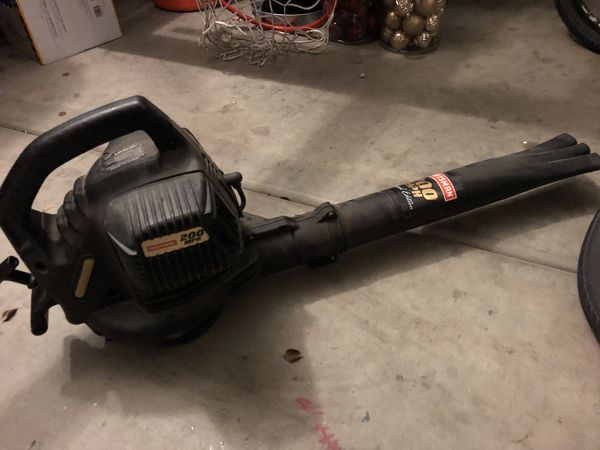 Leaf blower / Craftsman 200 mph special edition gas operated for Sale