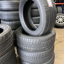 245/55R19 MICHELIN DEFENDER LTX full tires set 