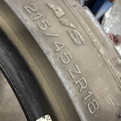 215/45/17 BFGoodrich (2 Tires) $60.00/ Each 