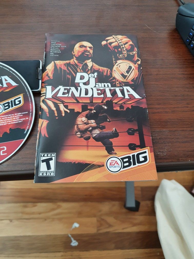 Def Jam Vendetta PS2 for Sale in Chula Vista, CA - OfferUp