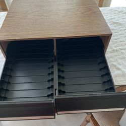 Vintage Vhs Storage Cabinet
