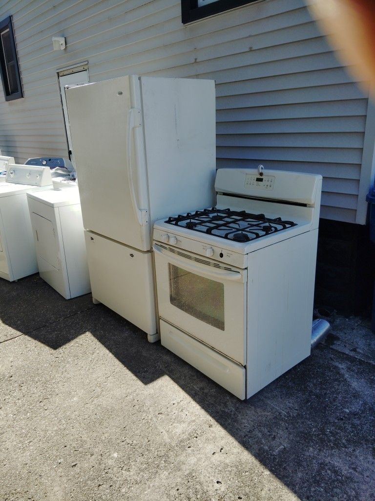 Refrigerator And Stove