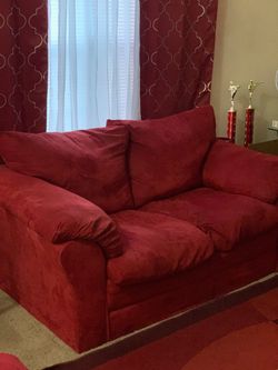 3 Piece Living room set (red)
