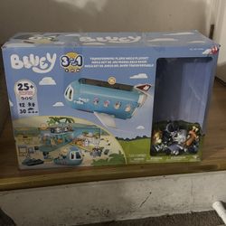 Bluey 3in1 Plane Playset