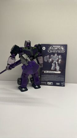 Transformers Legacy United Voyager Class Animated Universe Decepticon Motormaster, 7-inch Converting Action Figure, for Boys and Girls Ages 8+