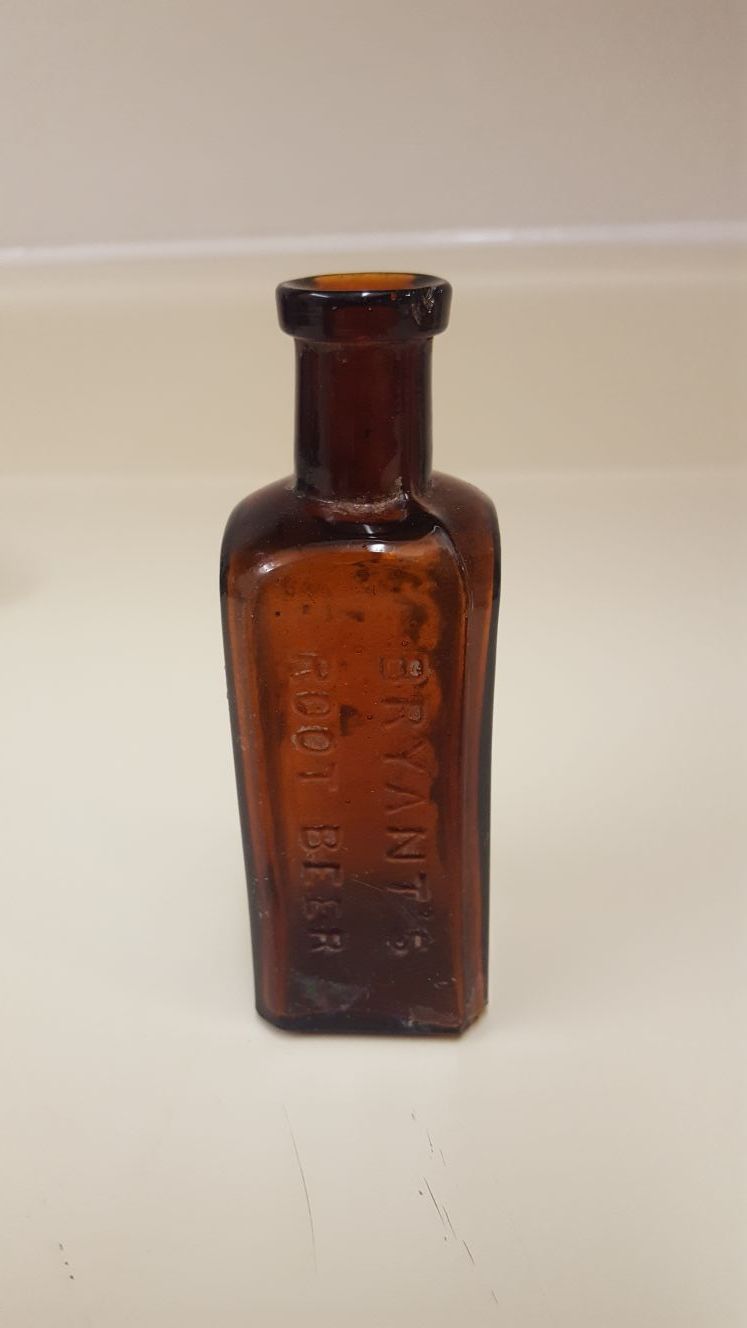 Bryants Root Beer Bottle from 1800's