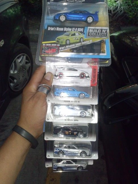 Hot Wheels Jada Fast & Furious 1:64 Scale Diecast Cars 