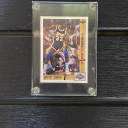 Magic Vs Jordan Card 