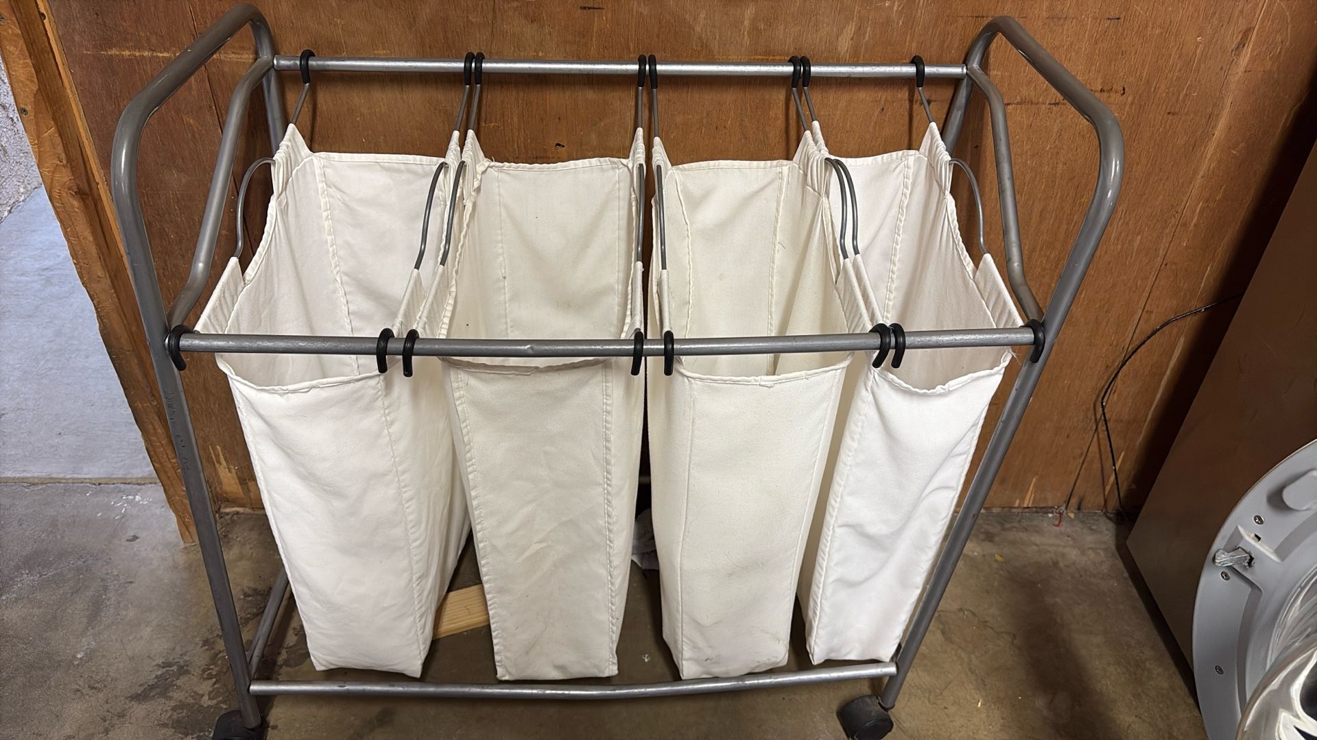 Laundry Hamper And Shoe Rack