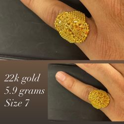 22k Gold Ring 