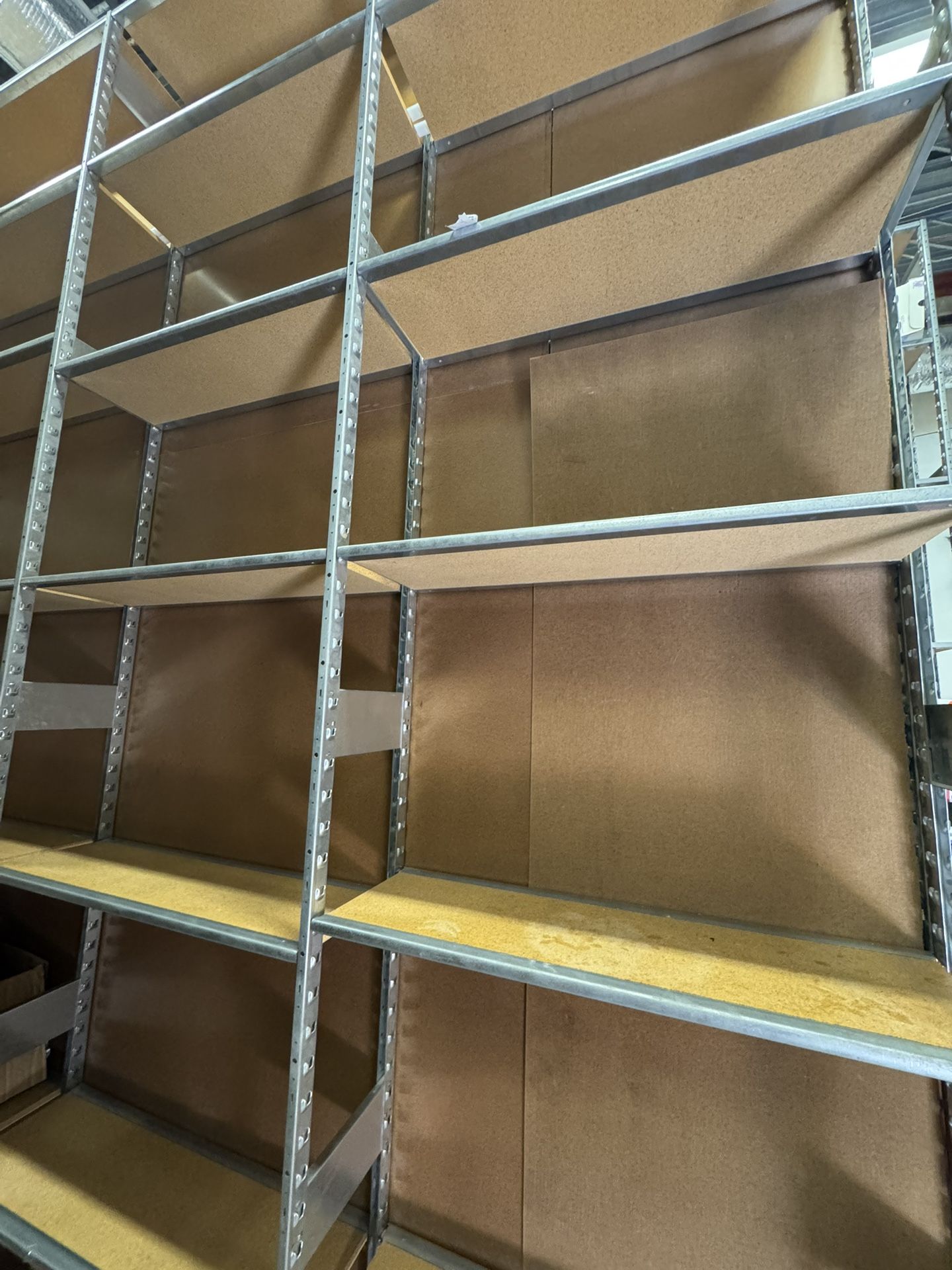 12’ Tall Shelving Brackets With Shelves