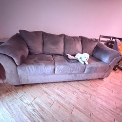 Large Gray Sofa – Must Go Today